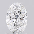 0.82ct Oval Lab Grown Diamond (Colour D, Clarity FL, Cut EX, IGI Certified)