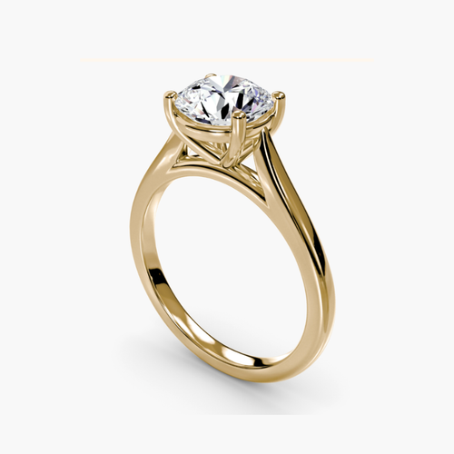 1.05ct Round Brilliant Lab Grown Diamond Ring