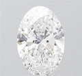 2.10ct Oval Lab Grown Diamond (Colour D, Clarity VVS1, IGI Certified)