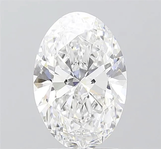 2.10ct Oval Lab Grown Diamond (Colour D, Clarity VVS1, IGI Certified)