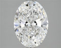2.12ct Oval Lab Grown Diamond (Colour D, Clarity VS2, IGI Certified)