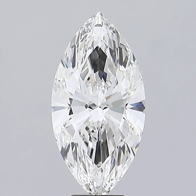 2.77ct Marquise Lab Grown Diamond (Colour E, Clarity VVS1, IGI Certified)