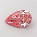 2.78ct Pear Lab Grown Diamond (Colour Fancy Vivid Pink, Clarity VVS2, IGI Certified)