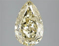 3.00ct Pear Lab Grown Diamond (Colour Fancy Light Yellow, Clarity VS1, IGI Certified)