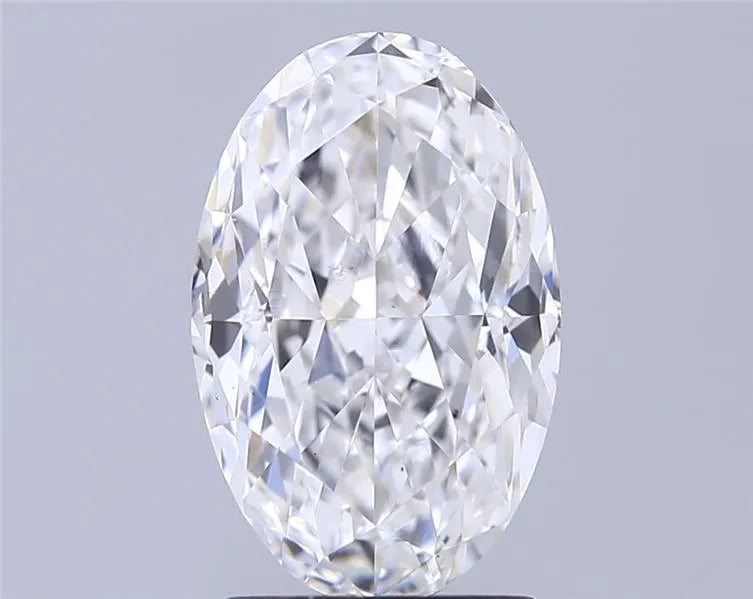 3.01ct Oval Lab Grown Diamond (Colour E, Clarity VS2, IGI Certified)