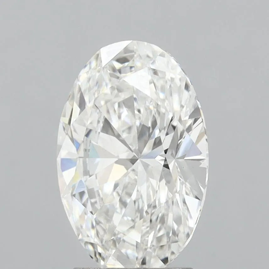 3.05ct Oval Lab Grown Diamond (Colour E, Clarity VS2, IGI Certified)