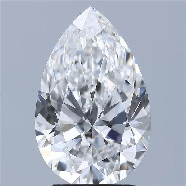 3.17ct Pear Lab Grown Diamond (Colour E, Clarity VVS2, IGI Certified)