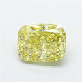 4.01ct Cushion modified Lab Grown Diamond (Colour Fancy Intense Yellow, Clarity VS2, IGI Certified)