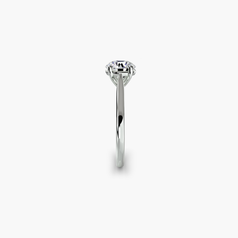 4ct Round Brilliant Lab Grown Diamond Ring