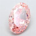 7.02ct Oval Lab Grown Diamond (Colour Fancy Vivid Pink, Clarity VVS2, IGI Certified)