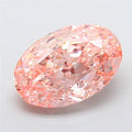 7.05ct Oval Lab Grown Diamond (Colour Fancy Vivid Pink, Clarity VVS2, IGI Certified)