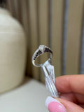 Pre-Loved 18k White Gold Black & White Diamond Ring