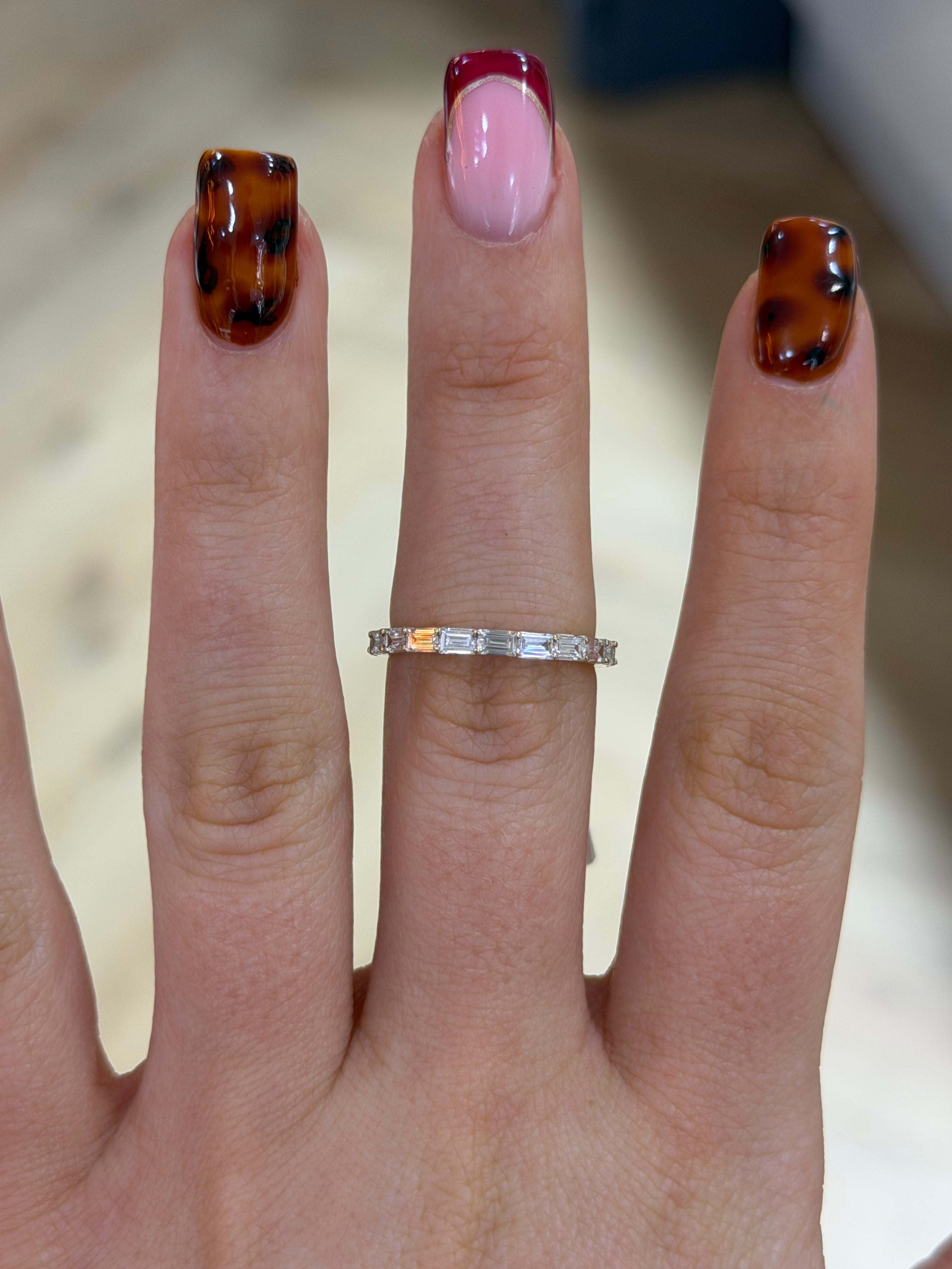 Baguette Eternity Band