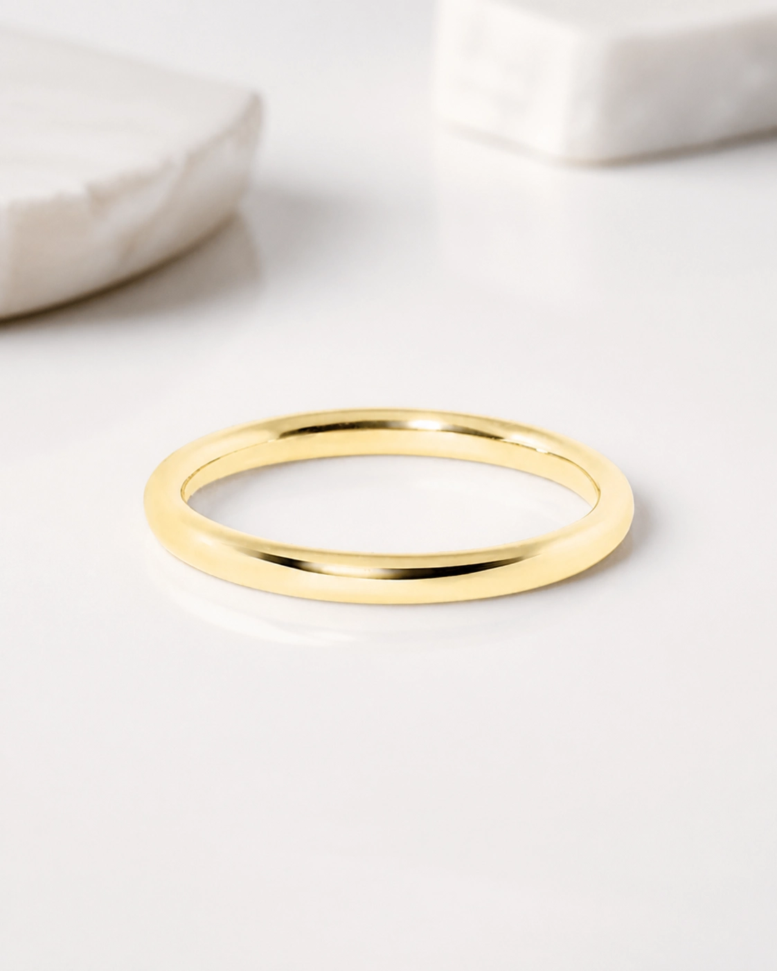 Classic Court Wedding Band