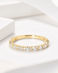 Classic Pavé Eternity Wedding Band