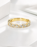 Fan Cluster Eternity Band