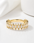Marquise Eternity Wedding Band