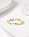 Rope Twist Wedding Band
