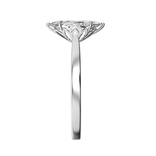 Marquise Lab-grown Diamond Bridal Ring — side