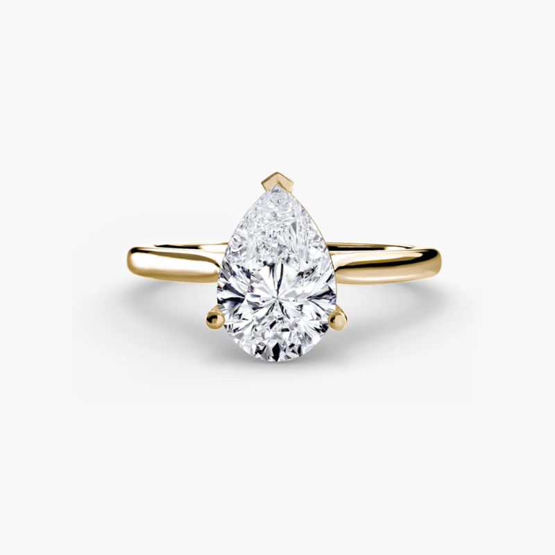 2.02ct Pear Shape Lab Grown Diamond Ring