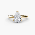2.02ct Pear Shape Lab Grown Diamond Ring