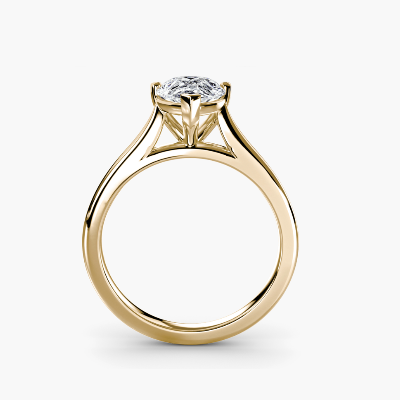 2.02ct Pear Shape Lab Grown Diamond Ring