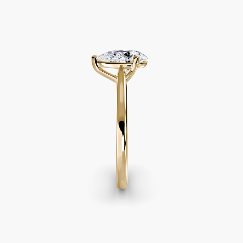 2.02ct Pear Shape Lab Grown Diamond Ring