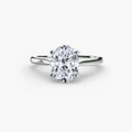 2.03ct Oval Lab Grown Diamond Ring