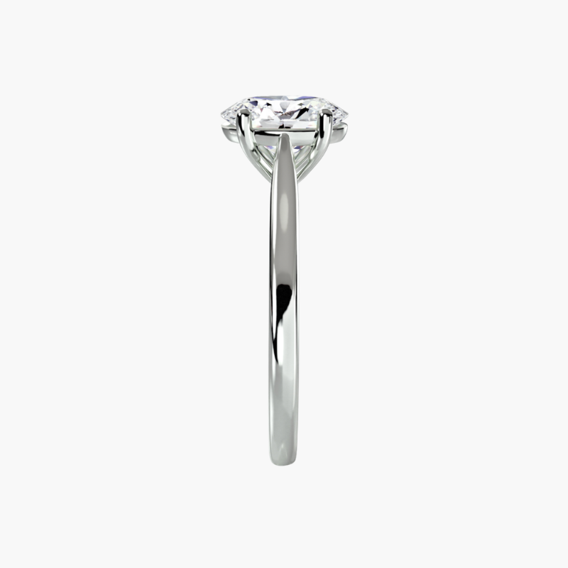 2.03ct Oval Lab Grown Diamond Ring