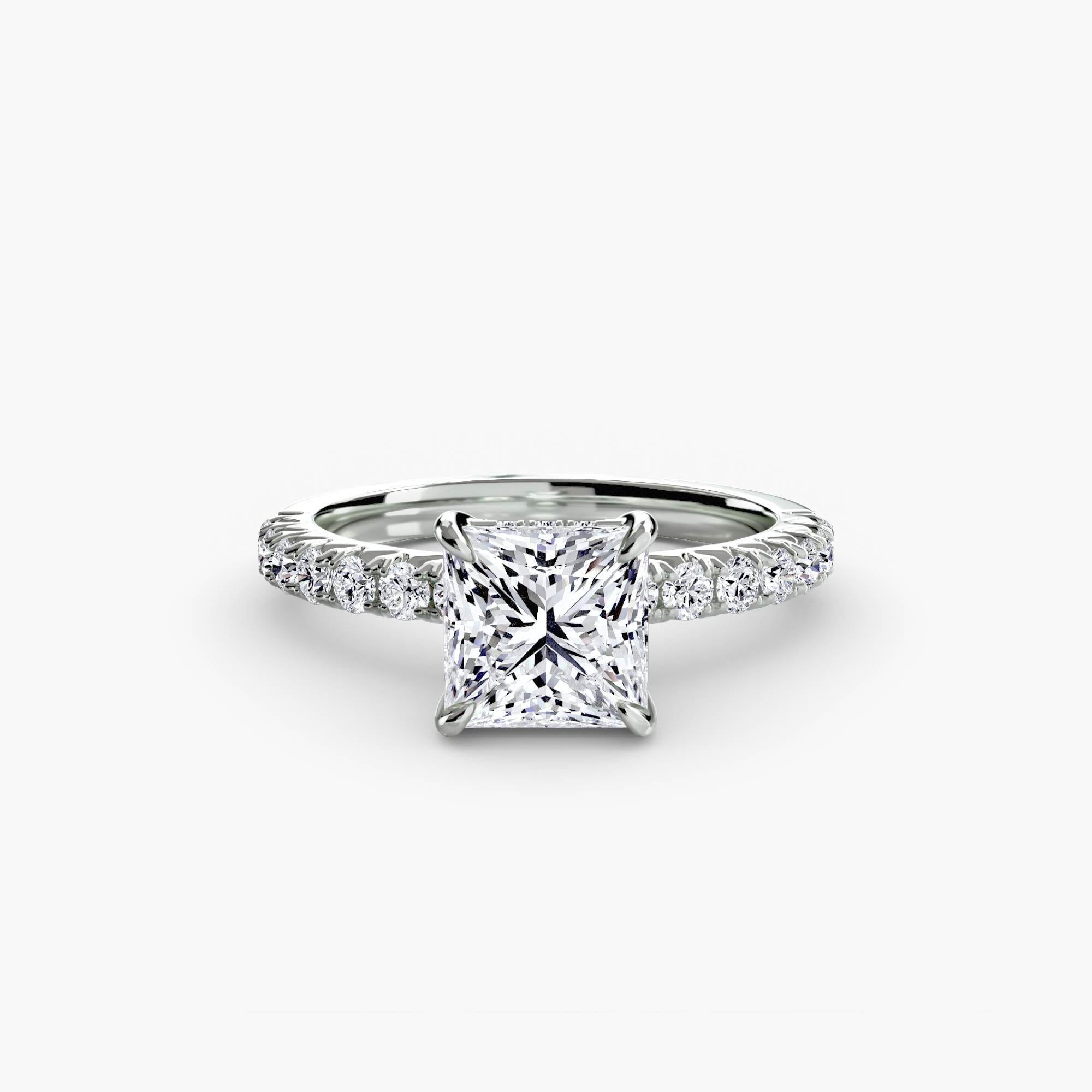 Solitaire with Pavé 6