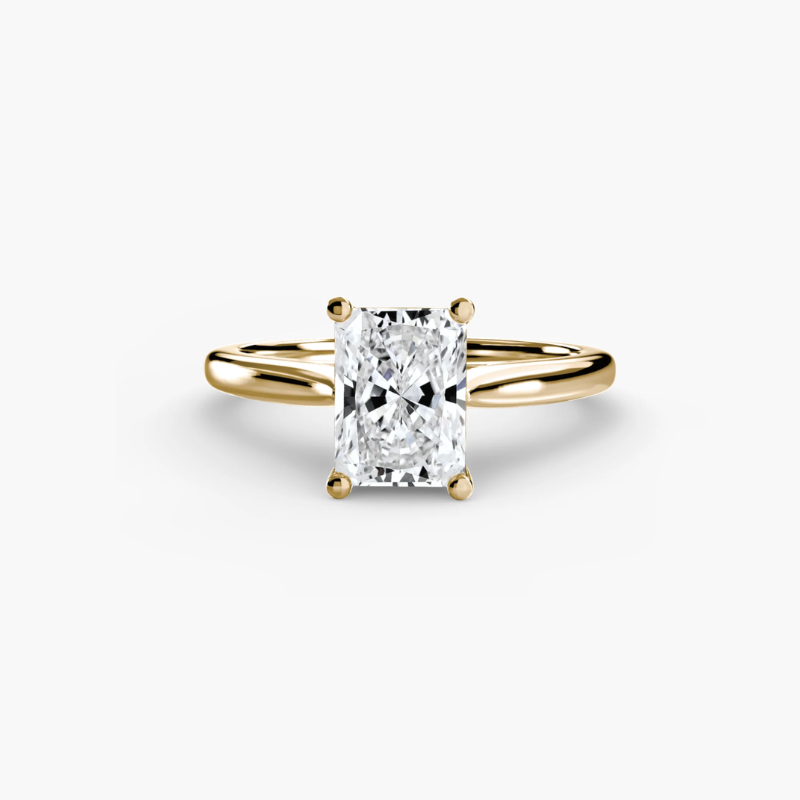 2.03ct Radiant Cut Lab Grown Diamond Ring