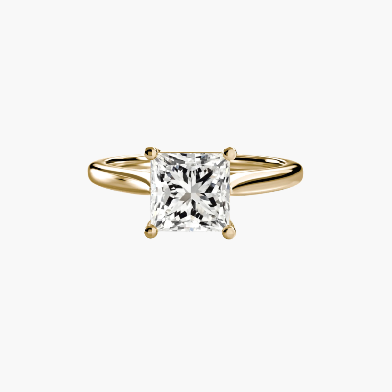 2.06ct Princess Cut Lab Grown Diamond Ring