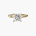 2.06ct Princess Cut Lab Grown Diamond Ring